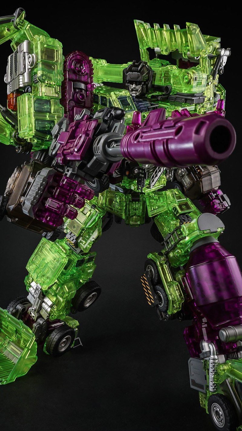 Gravity Builder GT-01GS Green Shadow New CLEAR Not Devastator Team Images